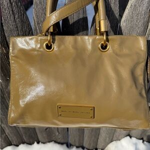 Marc by Marc Jacobs Shiny Olive Satchel